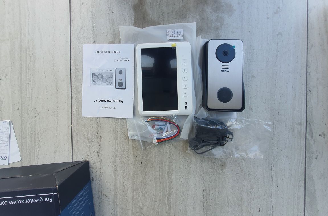 Vídeo Porteiro Tela 7 lcd com 4 fios