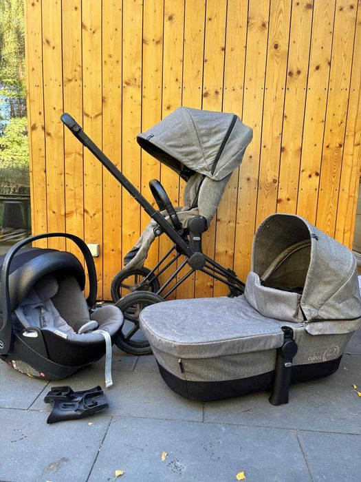 OKAZJA! ZESTAW CYBEX PRIAM 3w1 - Gondola, Spacerówka, Kubełek