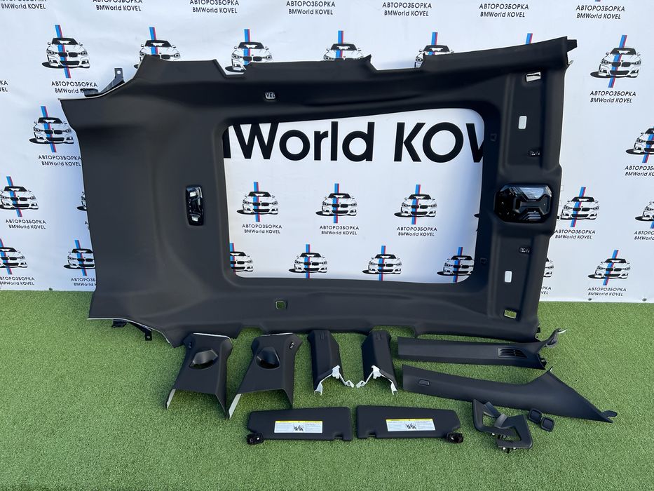 BMW IX Стеля Чорна Потолок комплектний Люстра Люк чёрный комплект БМВ