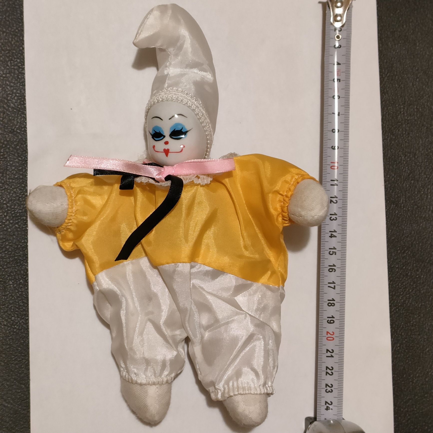 Кукла Клоун фарфоровый