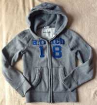 ABERCROMBIE KIDS Bluza dresowa szara r. XL