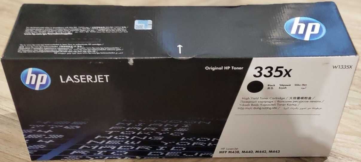 Новый оригинальный запечатанный картридж HP 335X Black (W1335X)