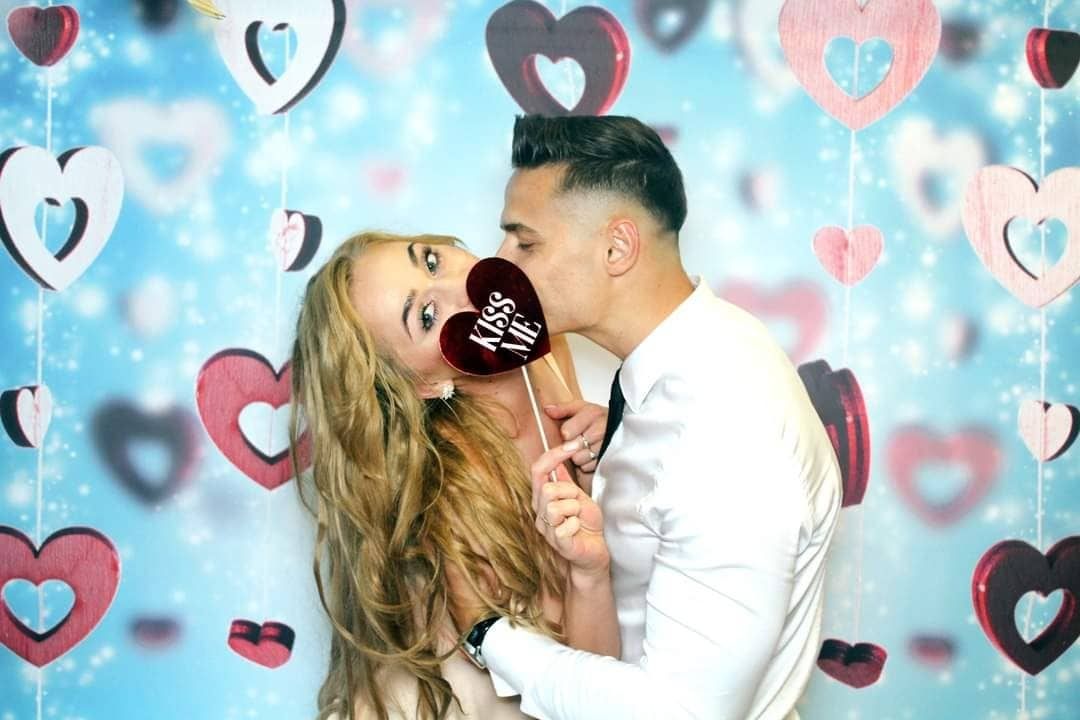 Napis Miłość Love Fotobudka