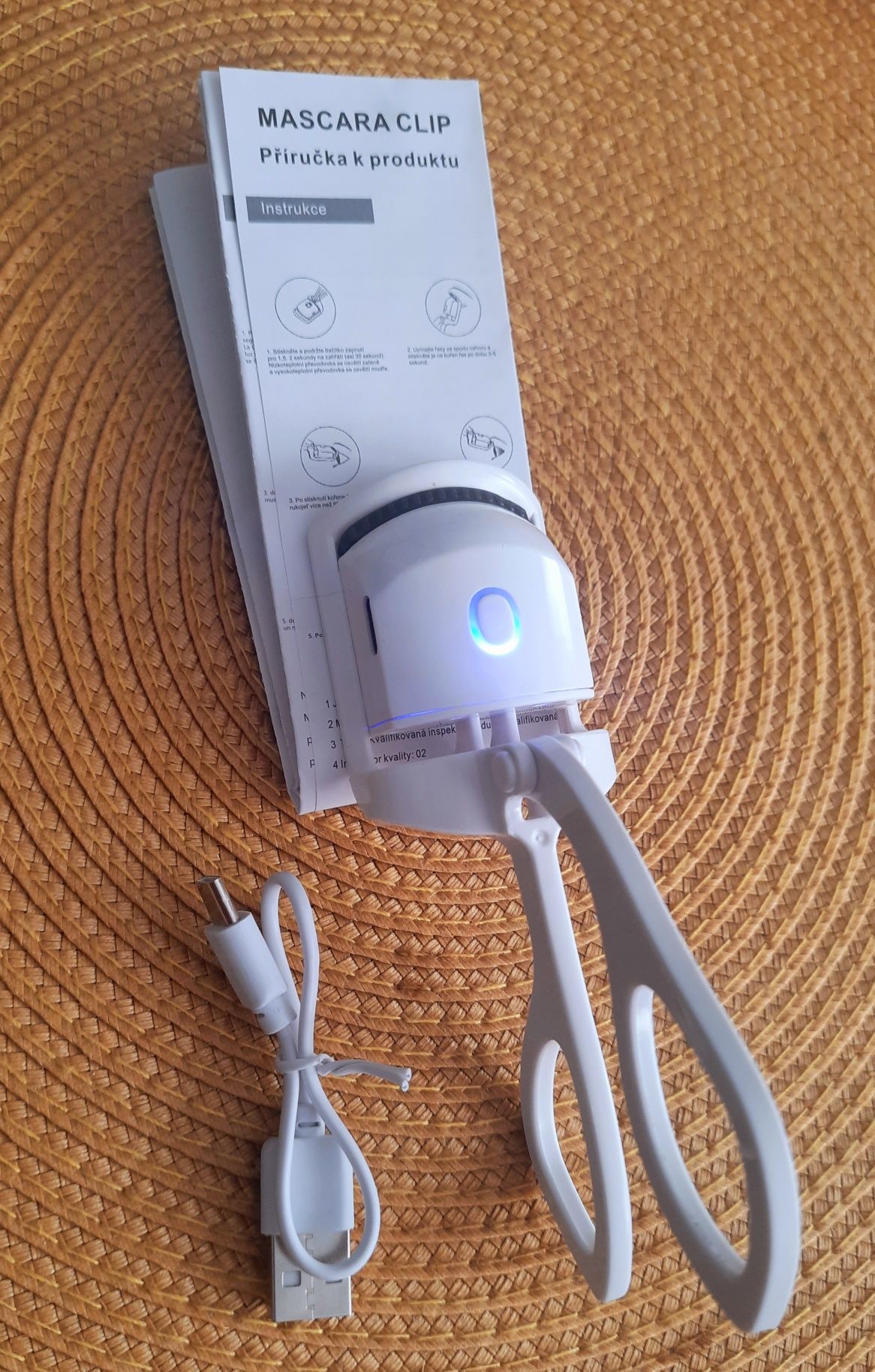 Zalotka do rzęs podgrzewana USB Lokówka