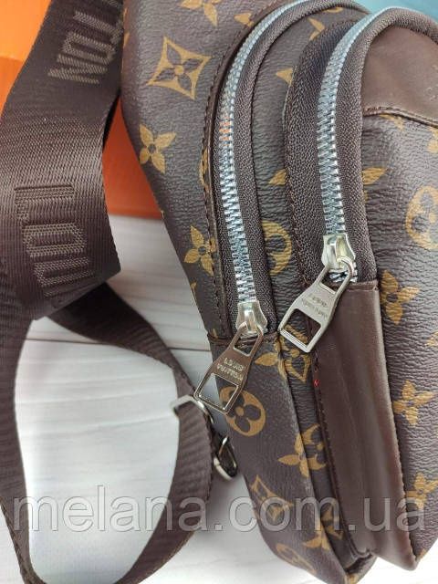 Сумка мужская слинг Louis Vuitton Луи Виттон ЛВ