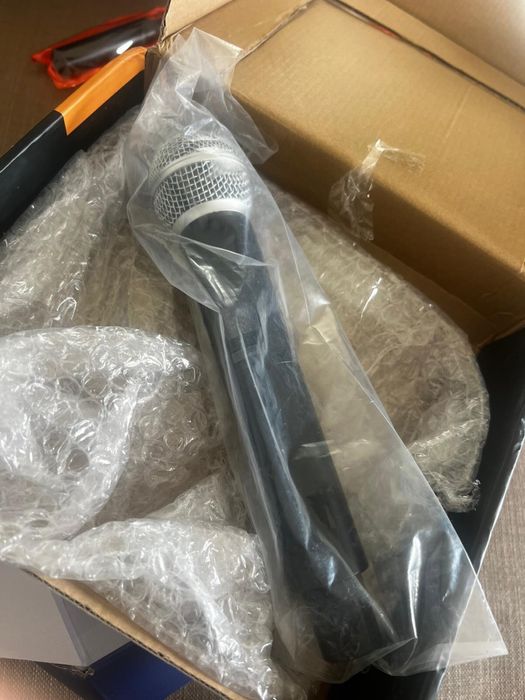 Microfone sem fio UHF digital