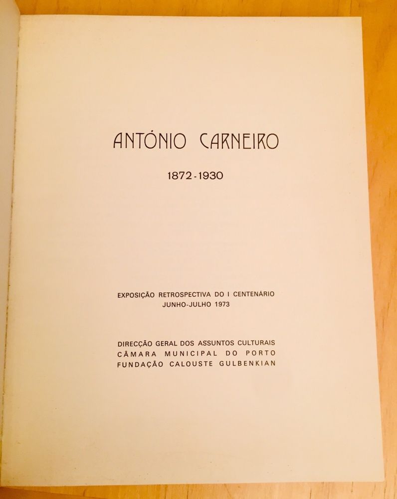 António Carneiro (1872/1930) Exposição retrospectiva do 1º centenário