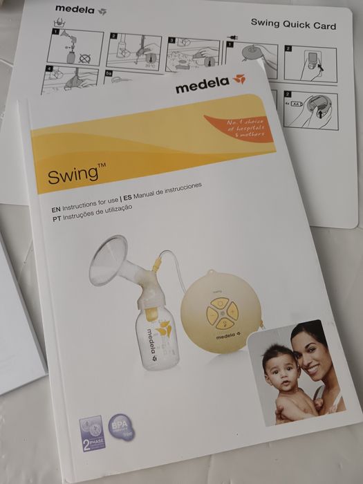 Bomba elétrica tira leite Swing Medela