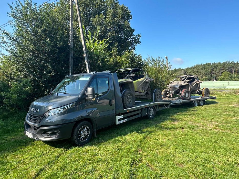 Holowanie Przewóz Pojazdów Transport Samochodów Kogut Okmiany S3 A4