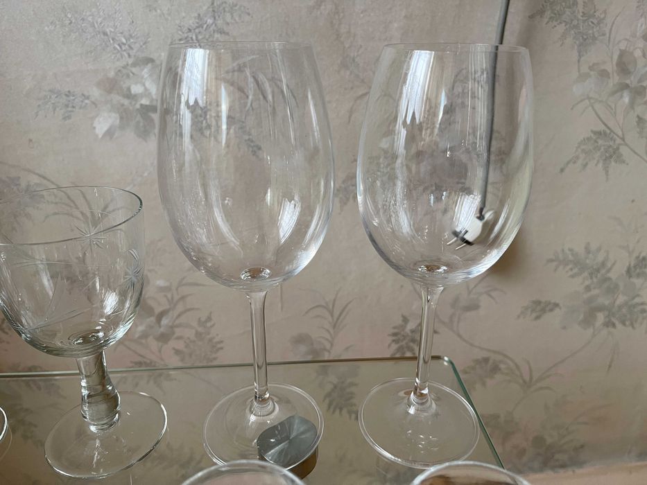 Хрустальные бокалы, рюмки, салатники СССР.