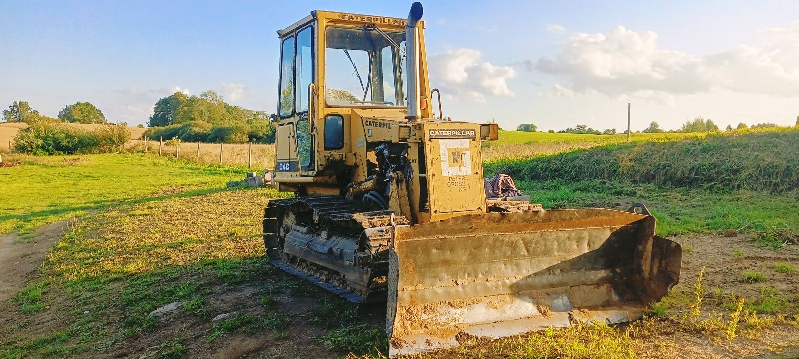Spycharka caterpillar D4C