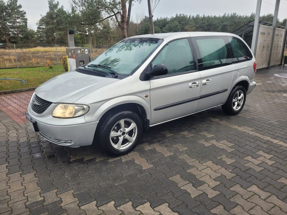 Chrysler Voyager 2.4 benzyna +gaz Automat 7 osób elektryka