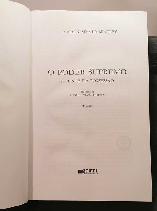 O Poder Supremo - A Fonte de Possessão, de Marion Zimmer Bradley