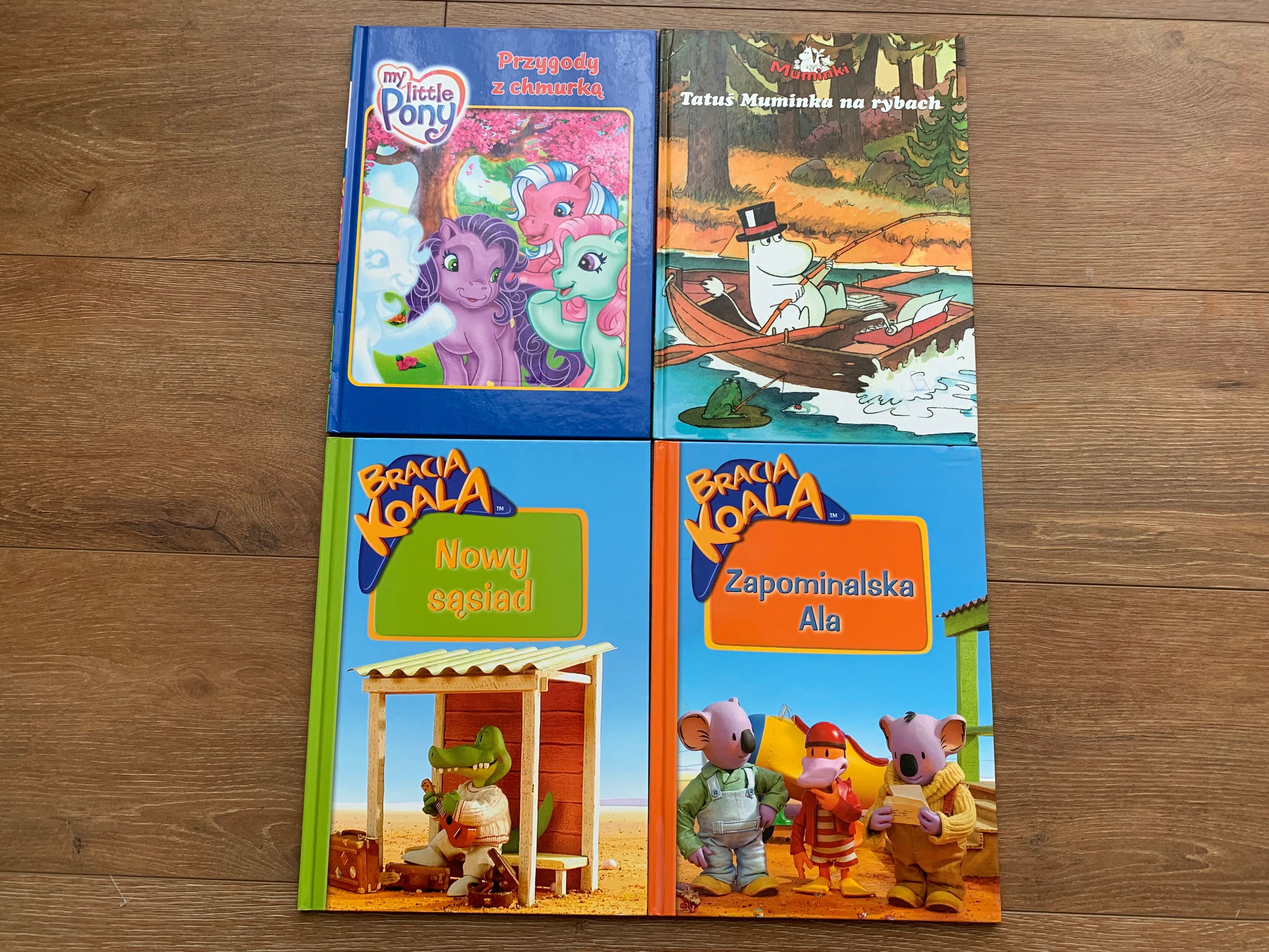 4x KSIĄŻKA - My Little Pony / Bracia Koala / Muminki