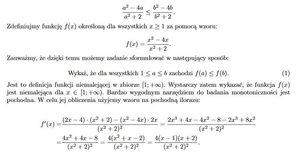 Zajęcia z nauczycielem akademickim - korepetycje matematyka Piaseczno