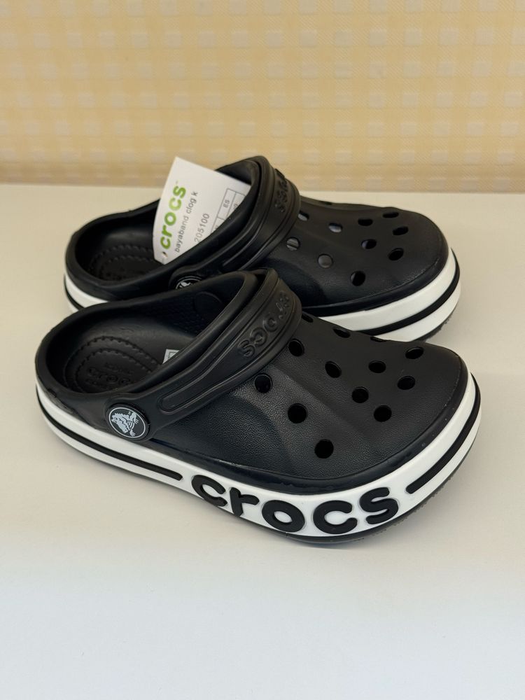 Дитячі Crocs Сірі Чорні Рожеві (для хлопчиків та дівчат) всі розміри