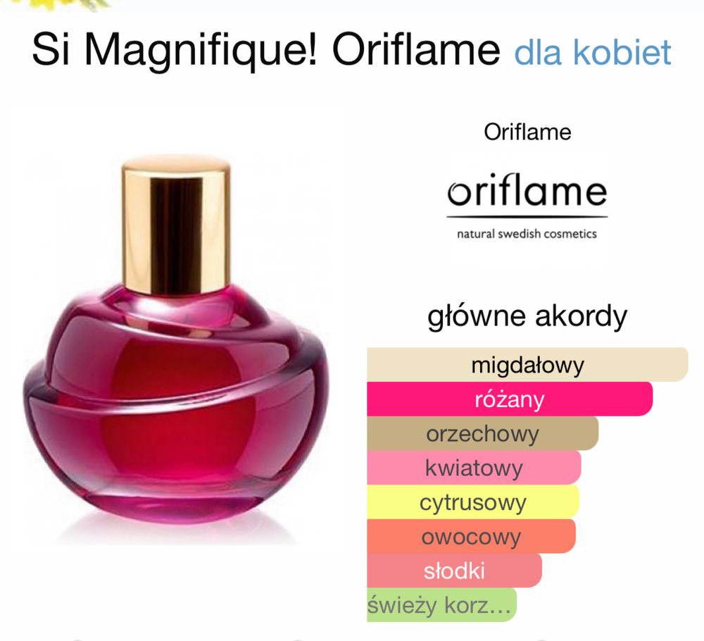 Perfumy Si Magnifique Oriflame UNIKAT