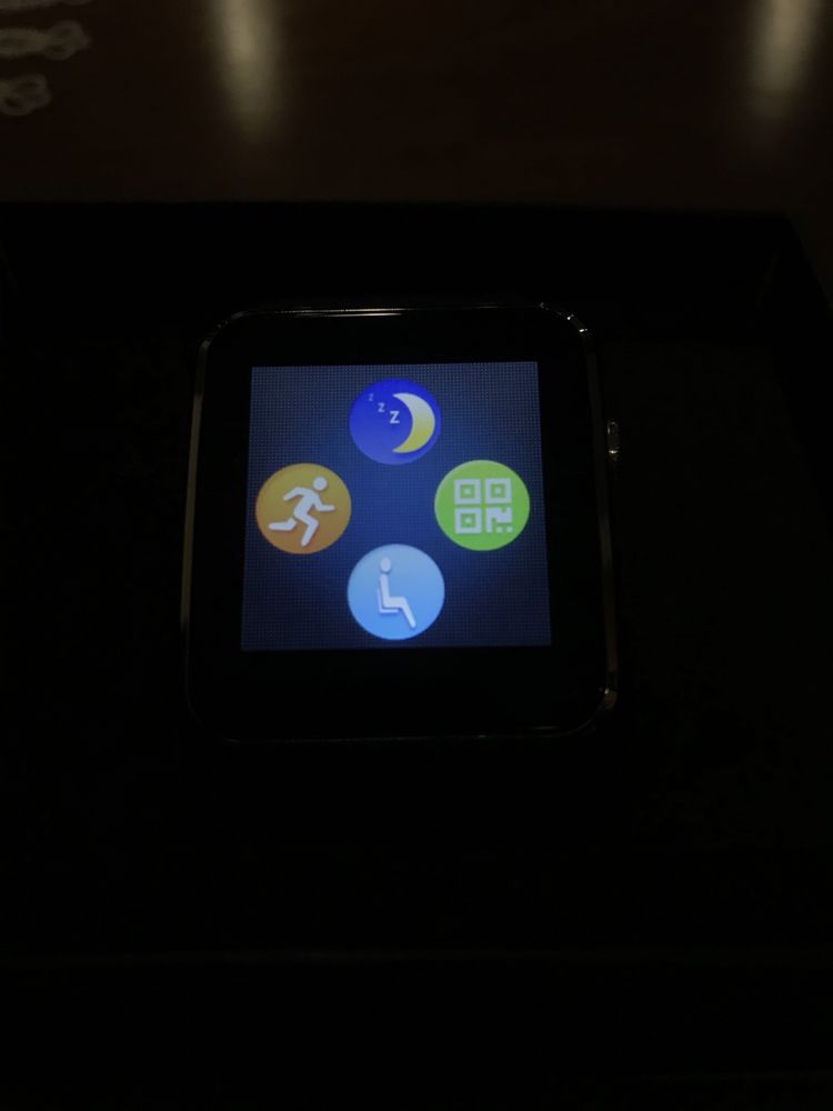 Smartwatch preto