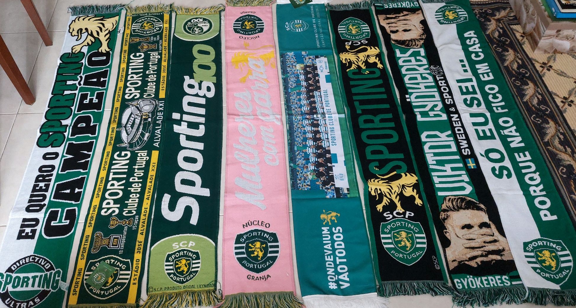 15 Cachecois do Sporting