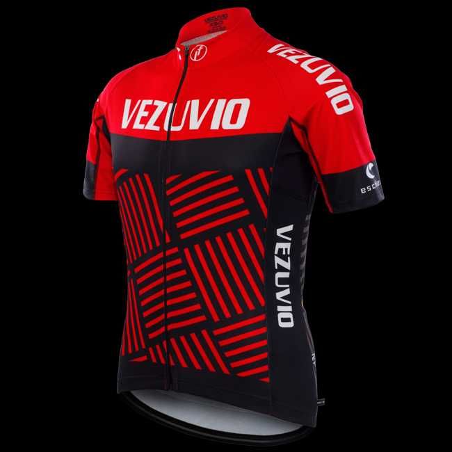 Koszulka rowerowa Vezuvio Lava Red r. M nowa