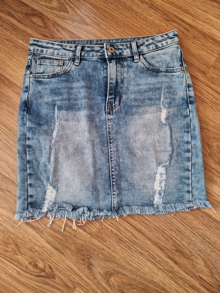 Spódnica jeansowa S