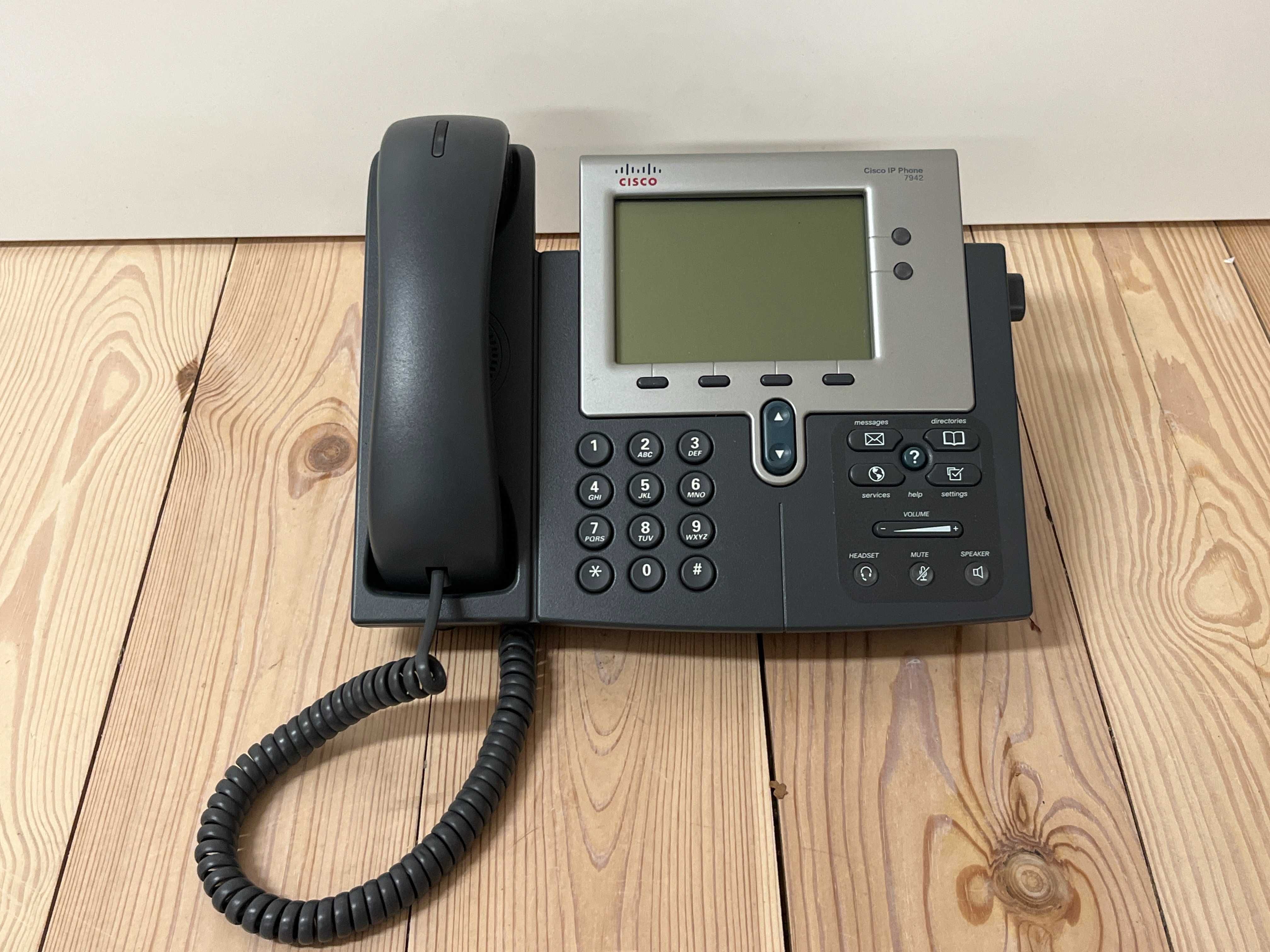 Telefon VOIP CISCO CP-7942G sccp sip aes