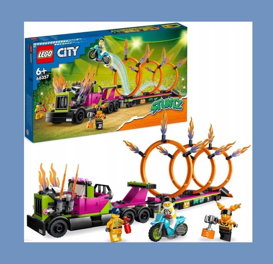 LEGO City 60357 Ciężarówka i ogniste obręcze 60357