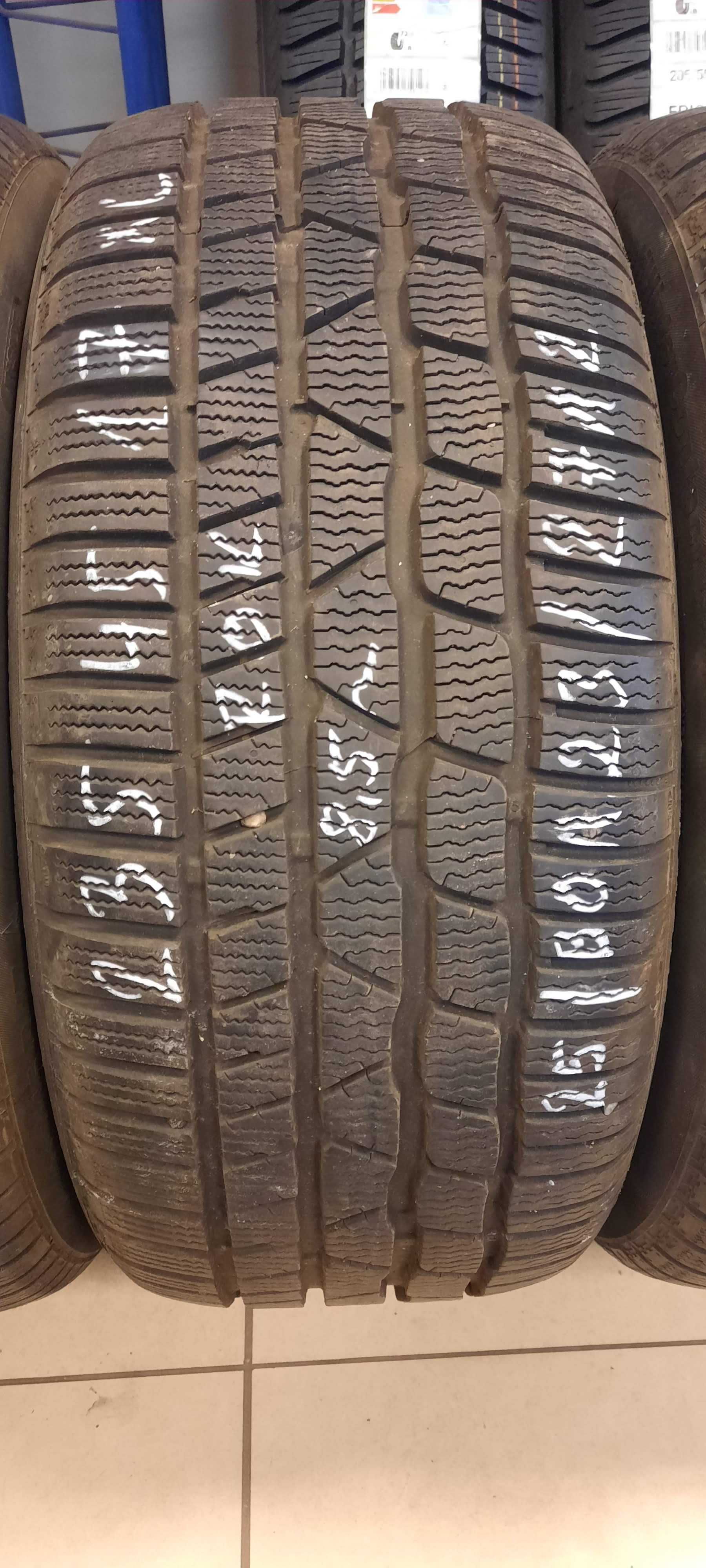 4szt. opony zimowe używane 235/45R17 Continental TS830P W-wa