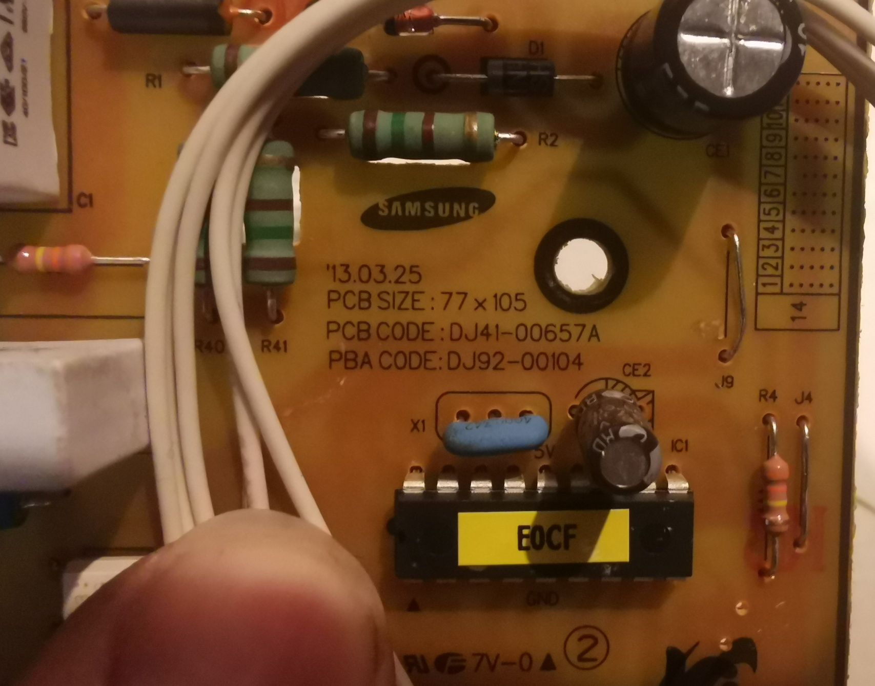 Elektronika kompletna odkurzacza pioracego samsung  SW17H9090H