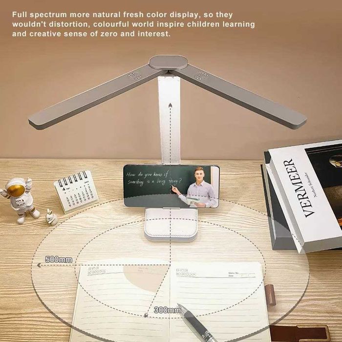 Настольная лампа с аккумулятором. Type-C Настільна лампа з акб