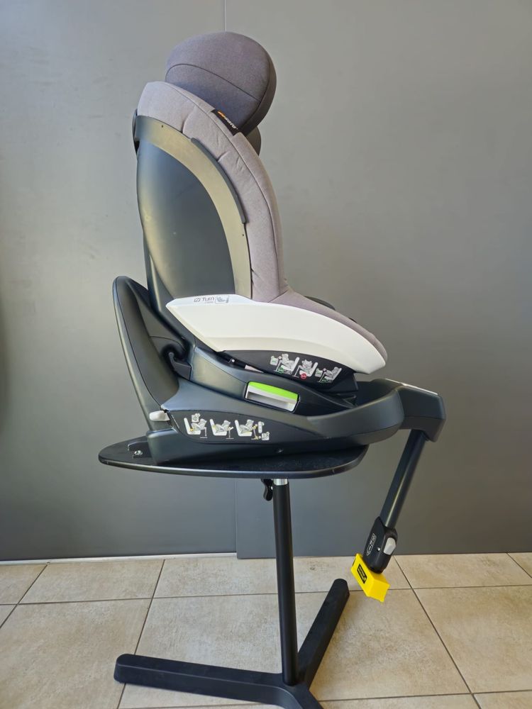 Fotelik BeSafe iZi Turn i-Size ISOFIX, szary, stan jak nowy