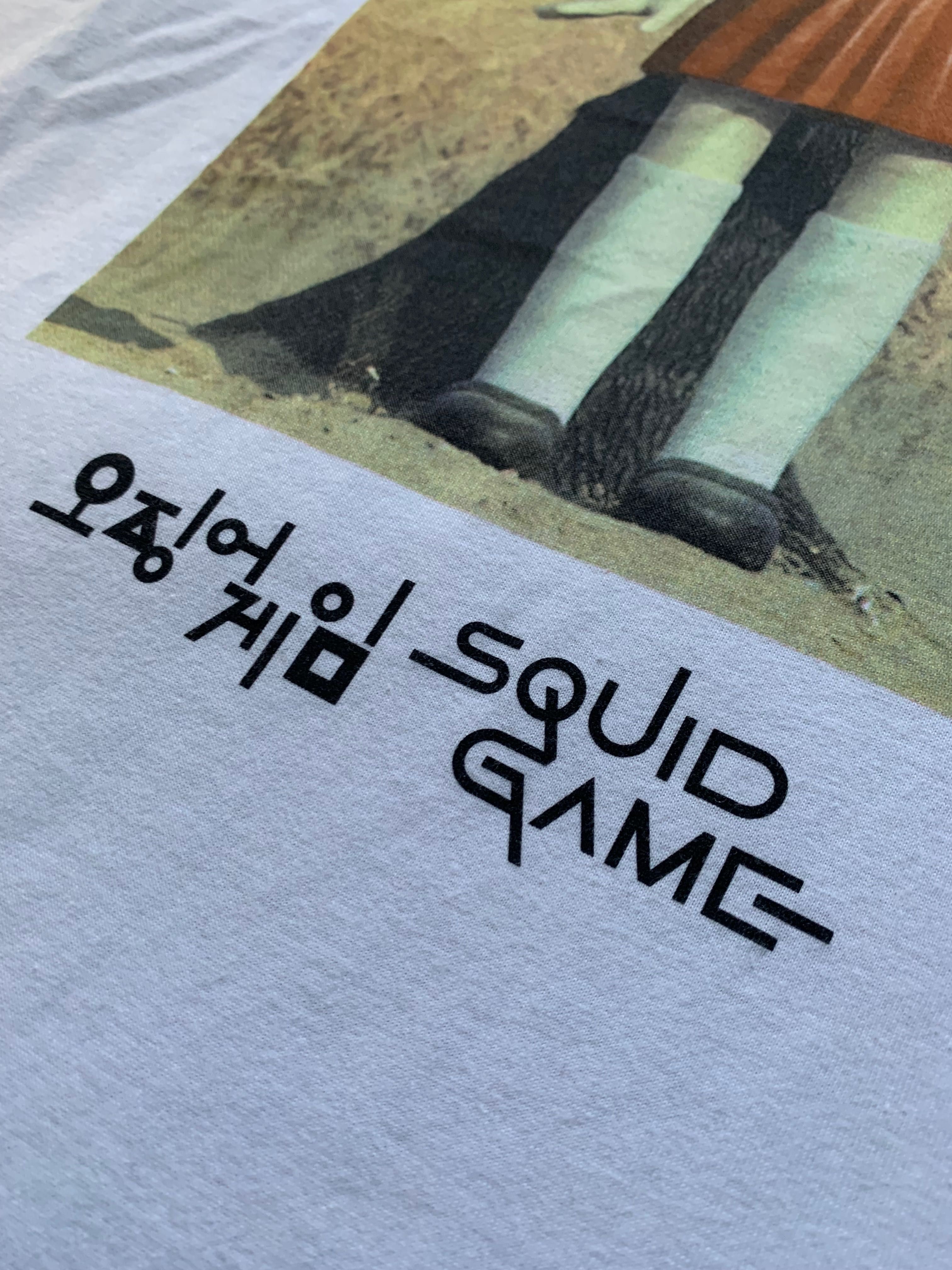 Camisola Squid Game t-shirt merchandising oficial