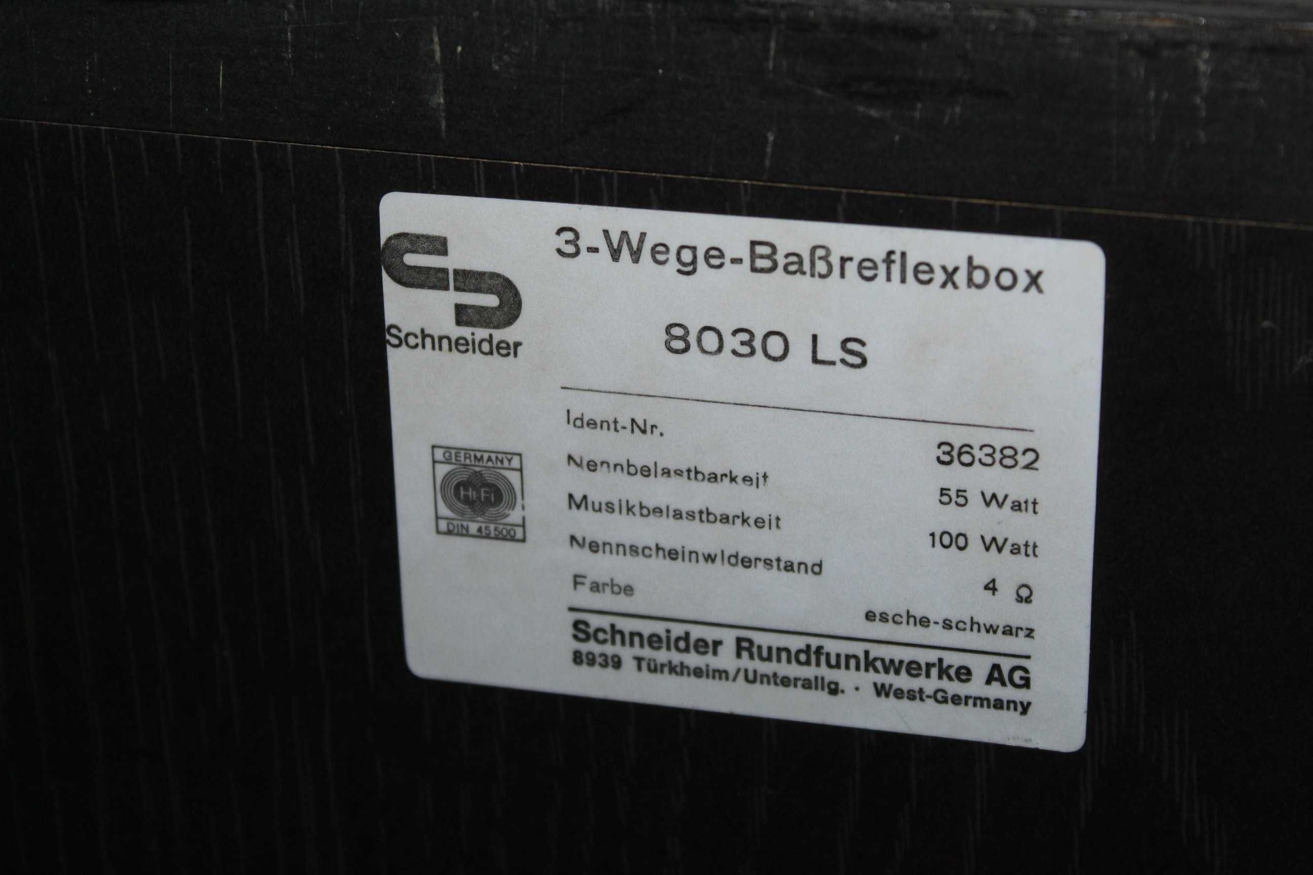 SCHNEIDER Kolumny głośniki słupki 3 way bass reflex Wysyłka