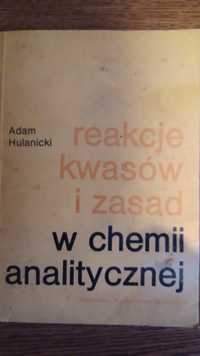 Reakcje kwasów i zasad  w chemi analitycznej