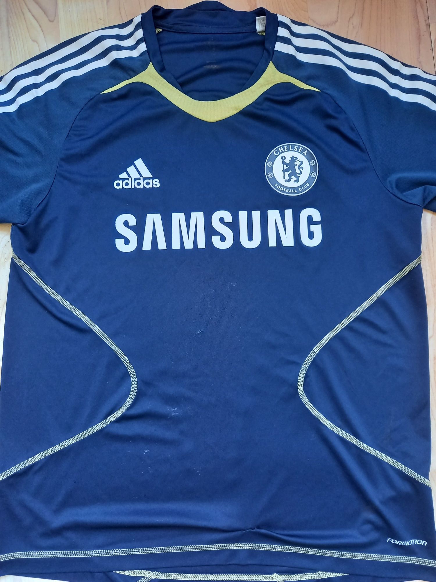 Футболка тренировочная ЧЕЛСИ 2010/2011, футболка ADIDAS