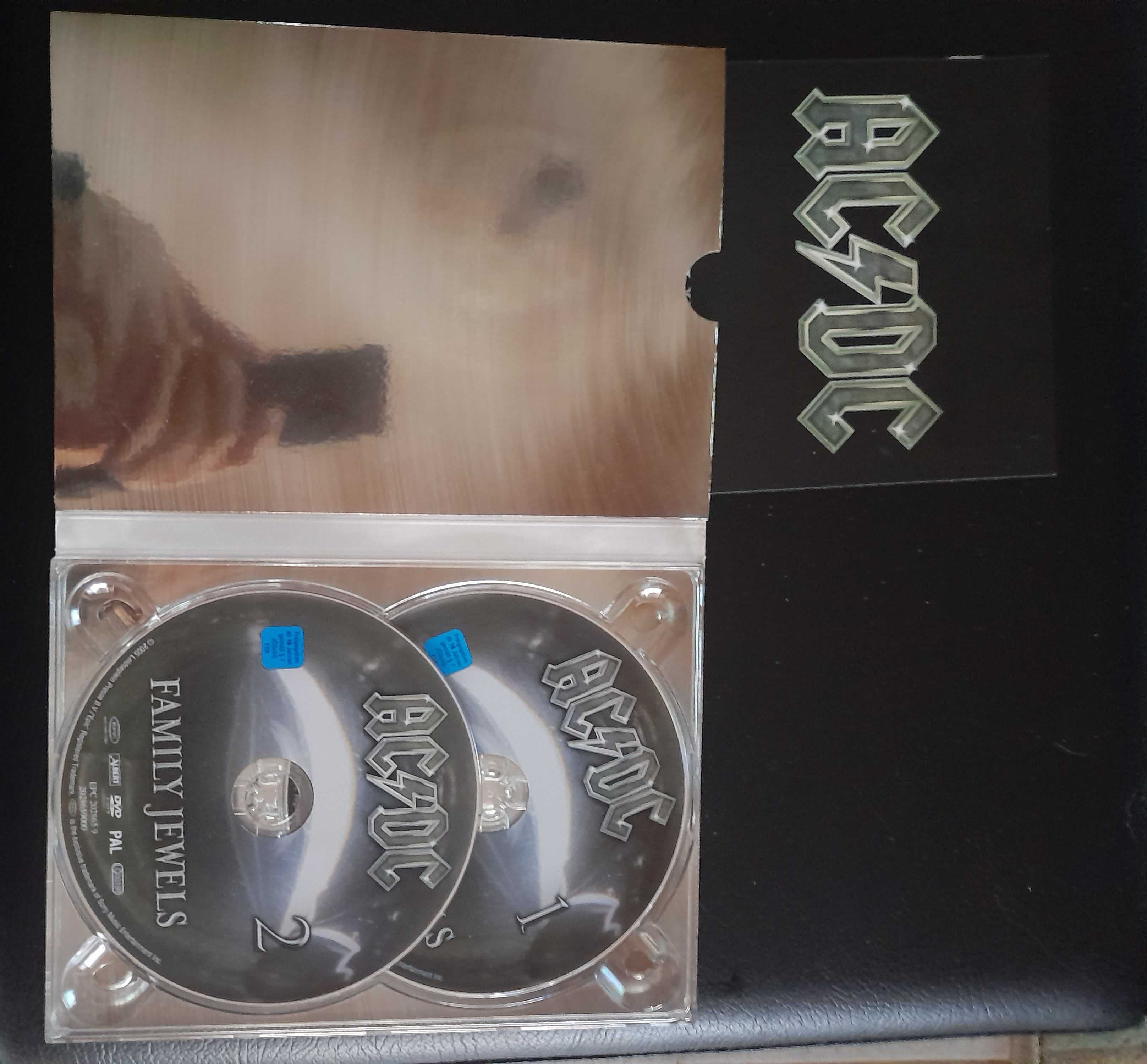 Dvd duplo AC/DC com os vidios