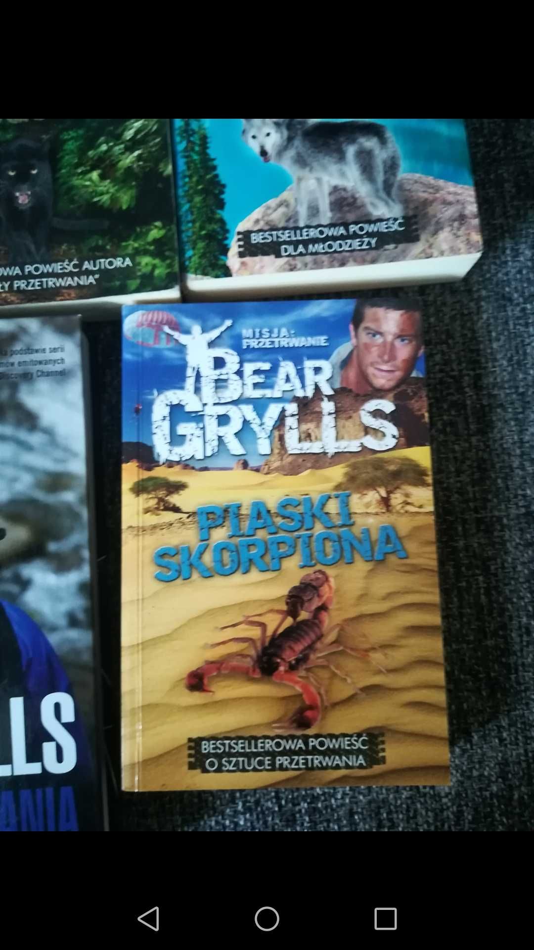 Pięć książek Bear Grylls Poradnik survivalowy i inne