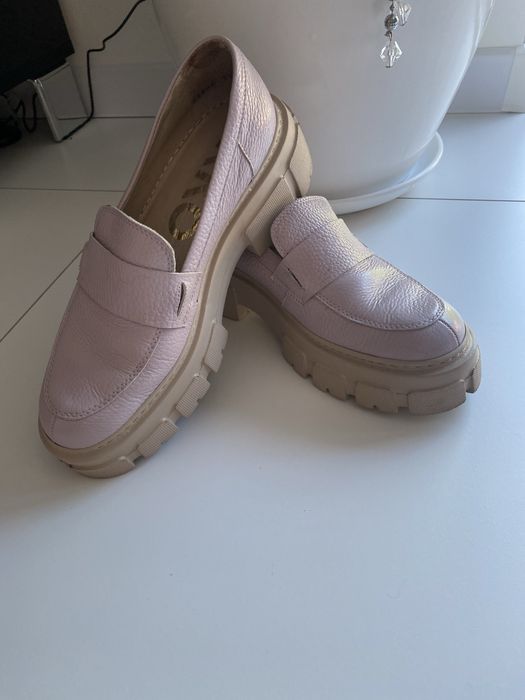 Mokasyny Ryłko skóra naturalna