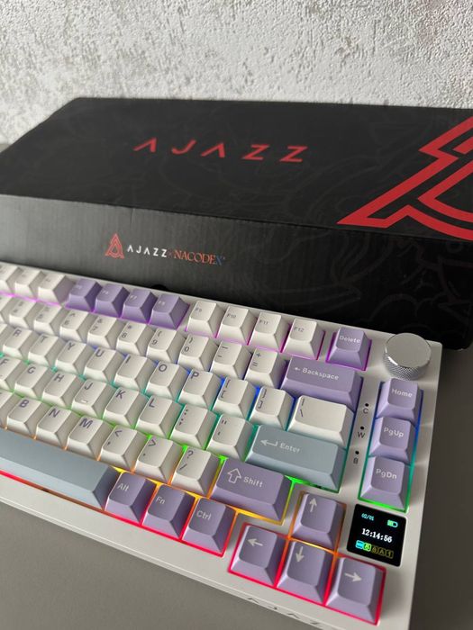 ‼️Механічна клавіатура Ajazz Ak820 Pro (2.4\Bluetooth\USB]‼️