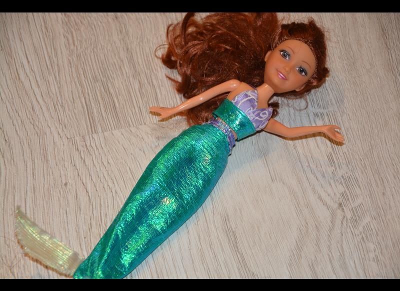 LALKA Syrenka zdejmowany ogon