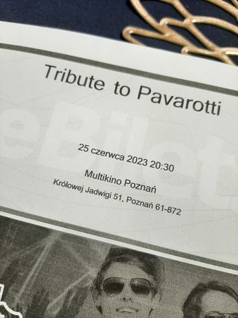 Bilety Pavarotti