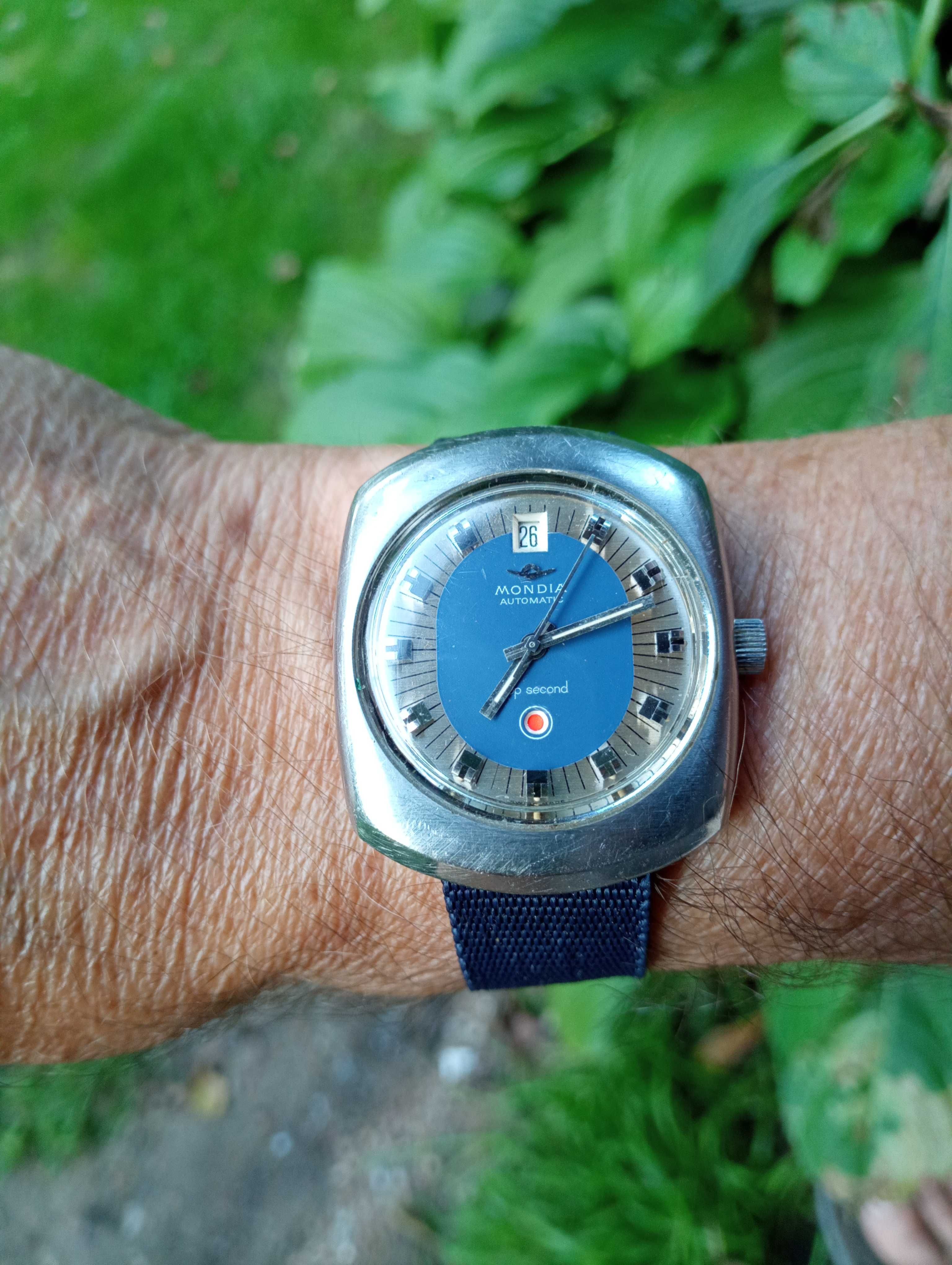 Swiss Made MONDIA top sekond 1970, Zenith, Movado group