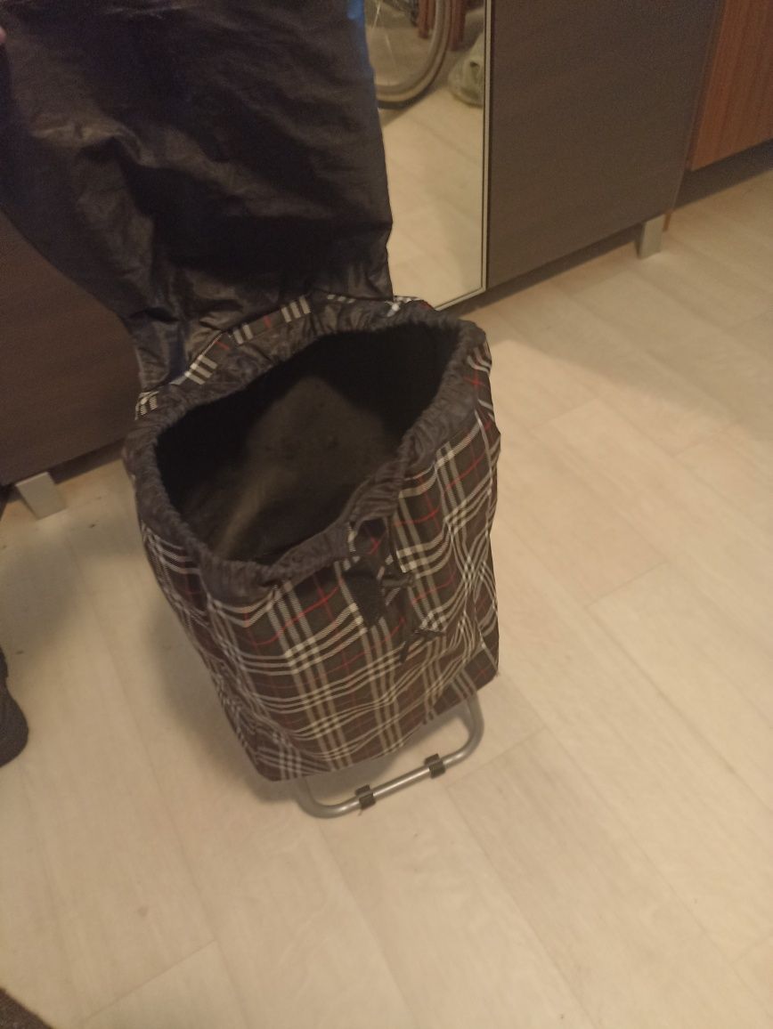 Torba na zakupy zakupowa na kolkach