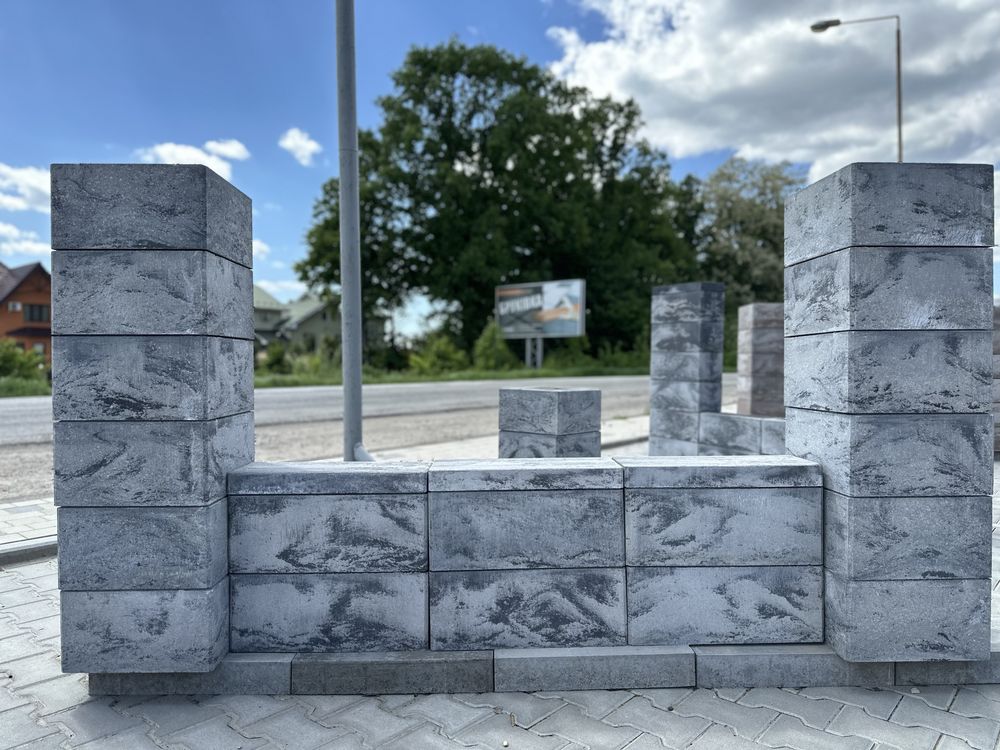 Цегла кирпич КАЯ, цегла-конструктор, бруківка, поребрик Королівка