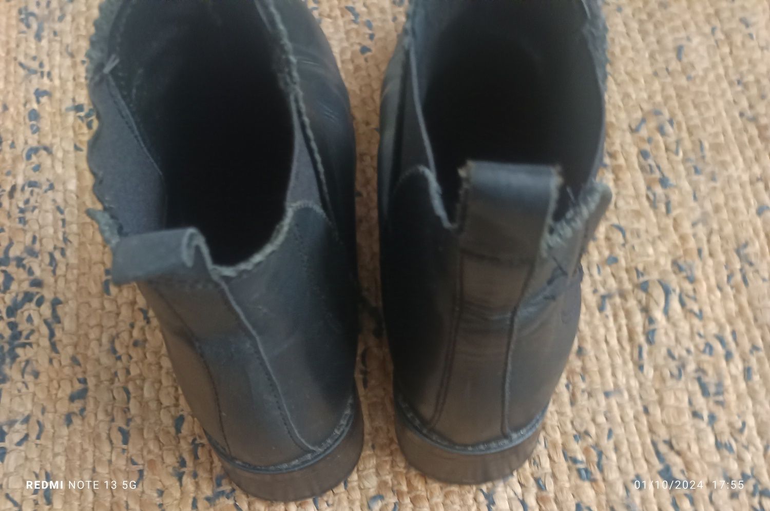 Botas Seaside em pele 37