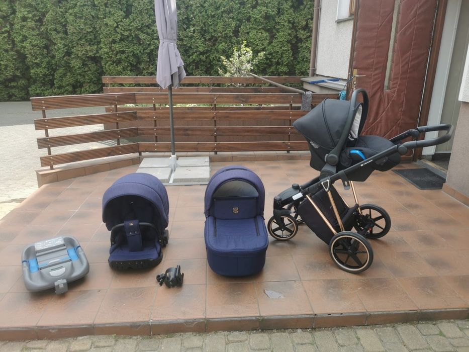 Wózek Adamex Belissa Special 3w1 z bazą isofix