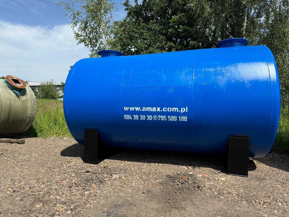 Zbiornik stalowy gumowany 35 000- 35m3- 35000l- na kwasy nawozy RSM