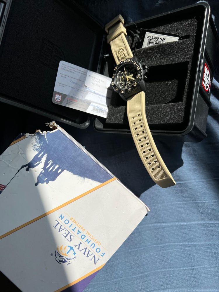 Luminox Navy SEAL Foundation 3590, Special Edition, Full Set, Swiss