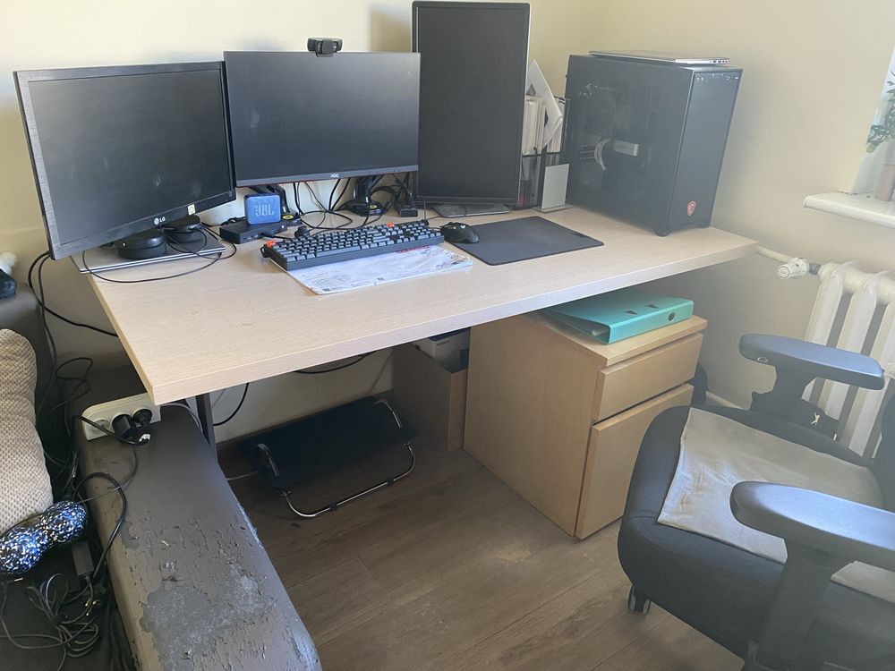 Duże biurko 160x80