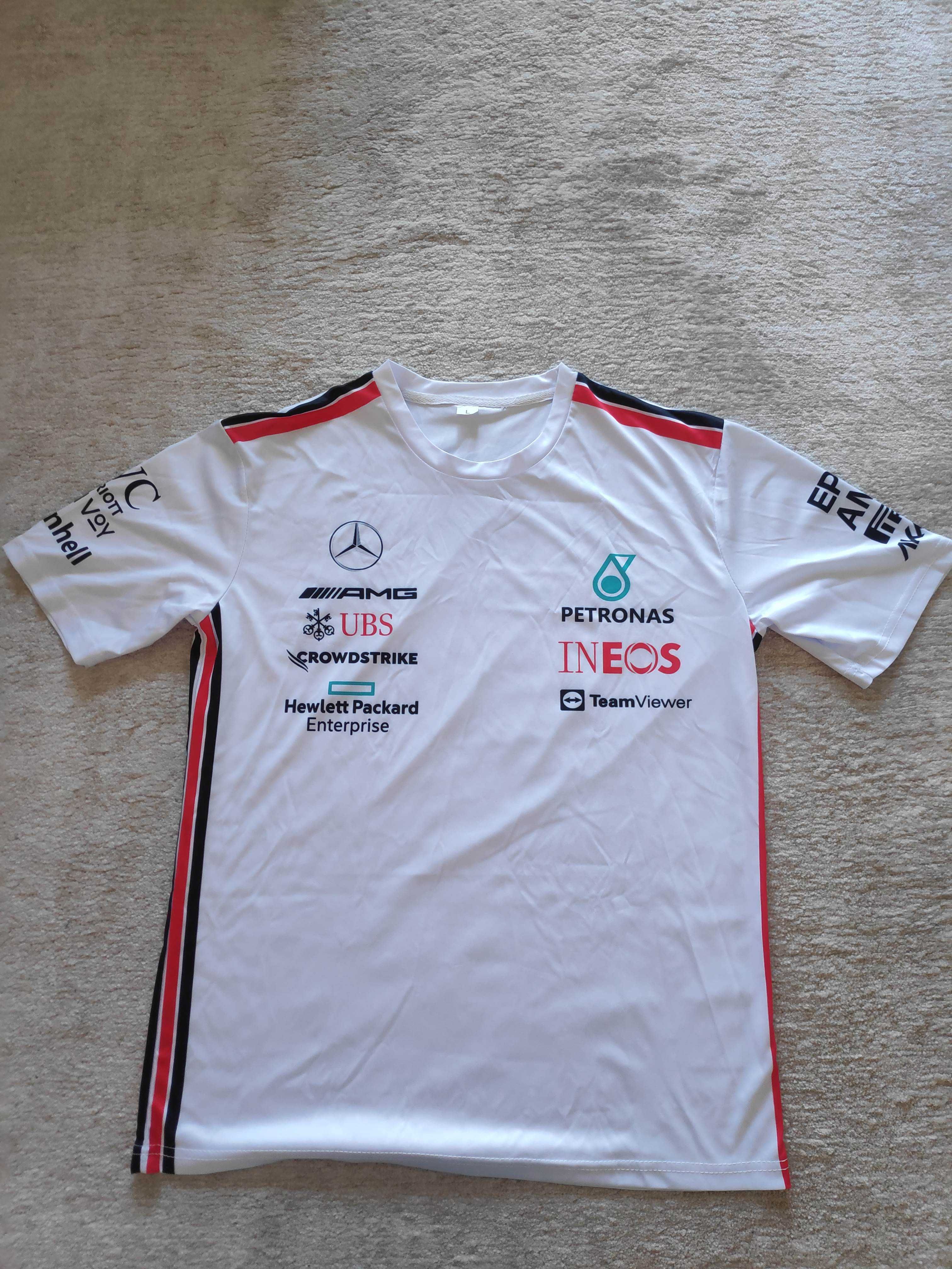 t-shirt mercedes-benz amg petronas